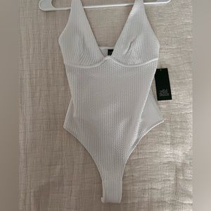 Target. Bodysuit. White